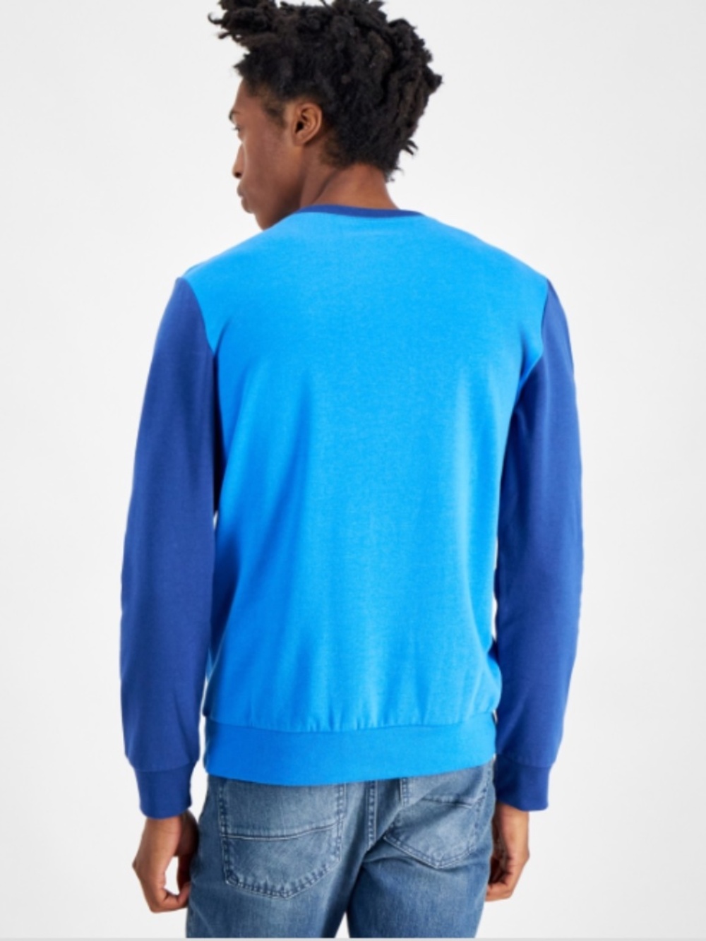 Hybrid Men's Lilo & Stitch Experiment Regular-Fit Printed Sweatshirt SIZE S NWT - Picture 3 of 3